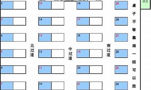 浙江高考座位排序_浙江高考座位安排